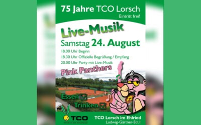 Jubiläum – 75 Jahre TCO Lorsch